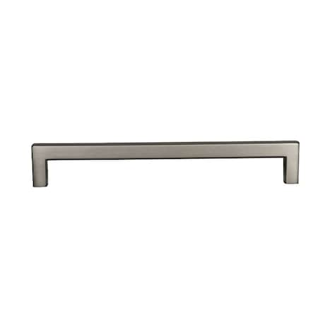 Warwick Cabinet Pull With 8 In Center To Center Satin Nickel Finish